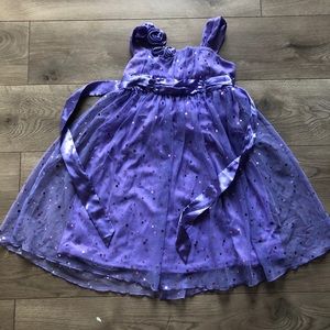 Purple fancy dress